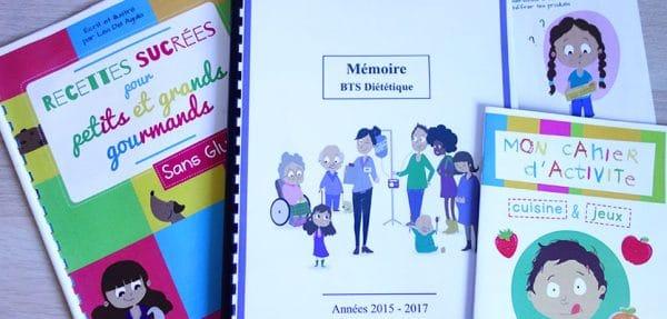 BTS diététique : La soutenance du mémoire - Léa Del Aguila Graphiste