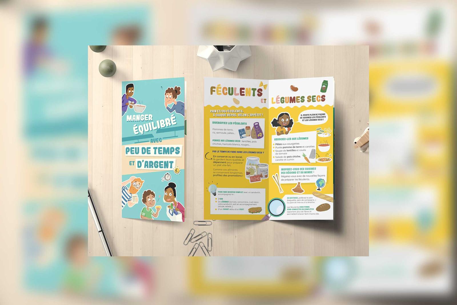 Livret CERIN Manger équilibré avec peu de temps et d'argent