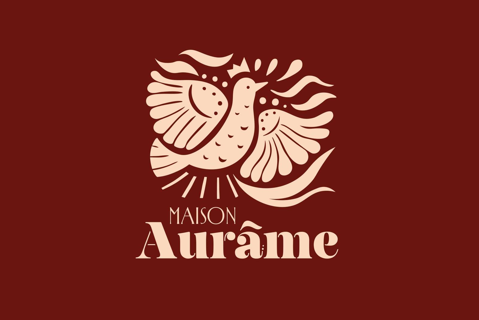 Branding Logo Maison Aurame