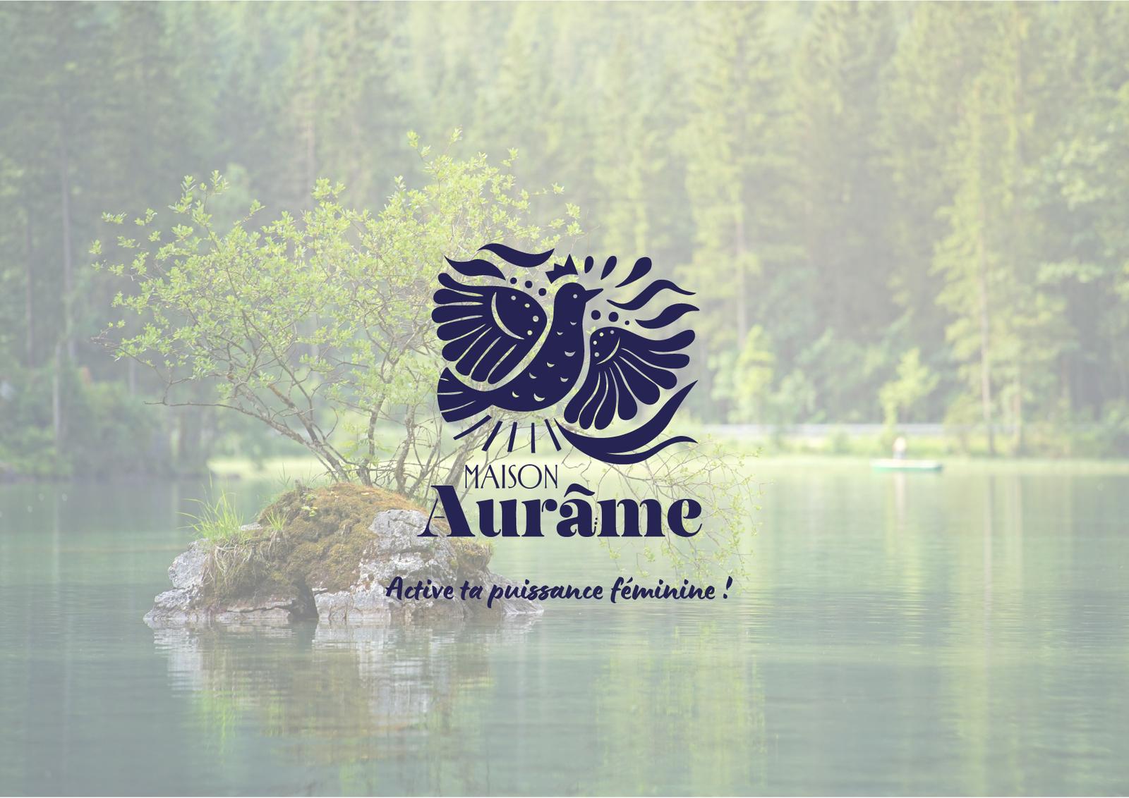 identité visuelle maison aurame