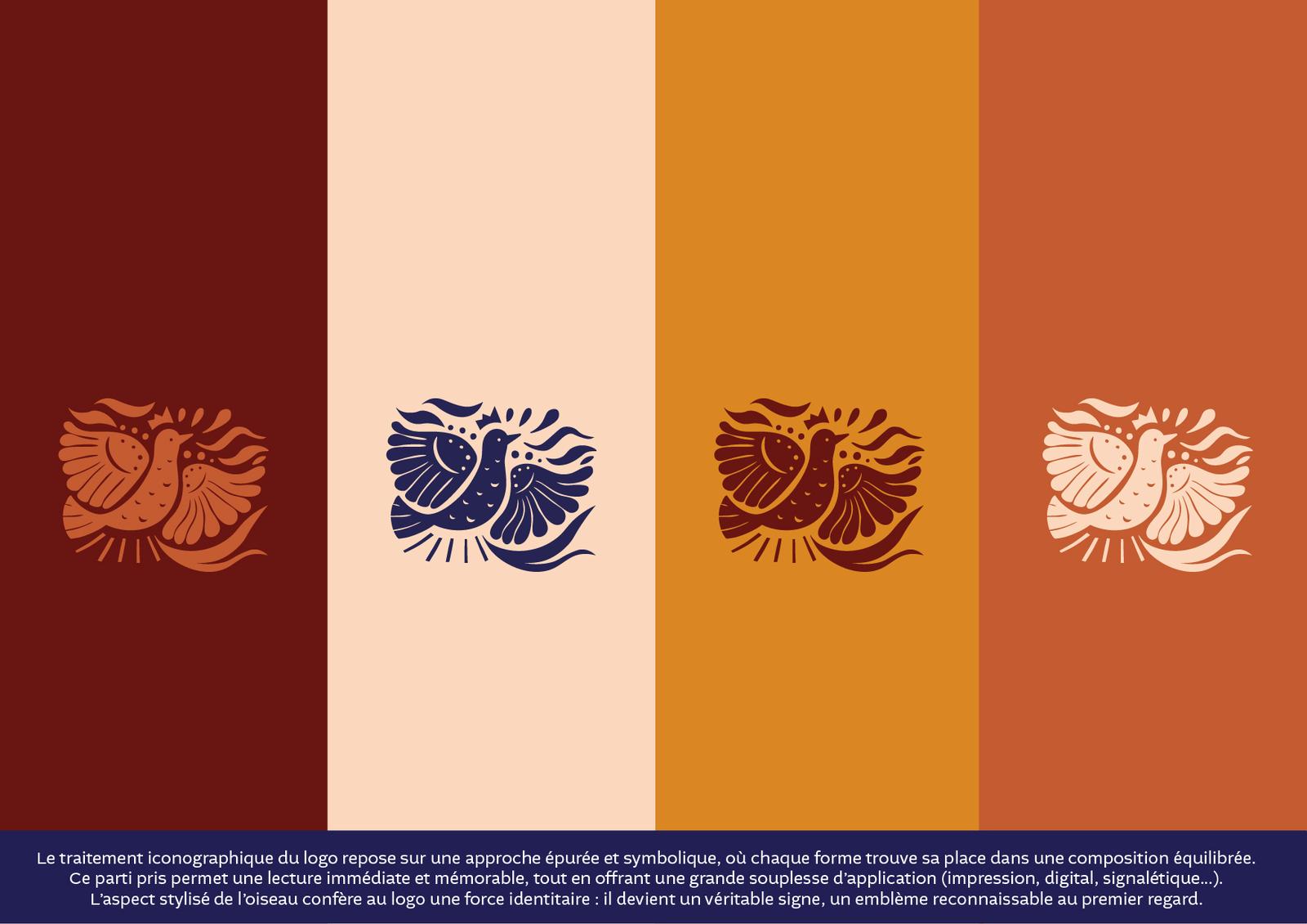 déclinaison logo maison aurame