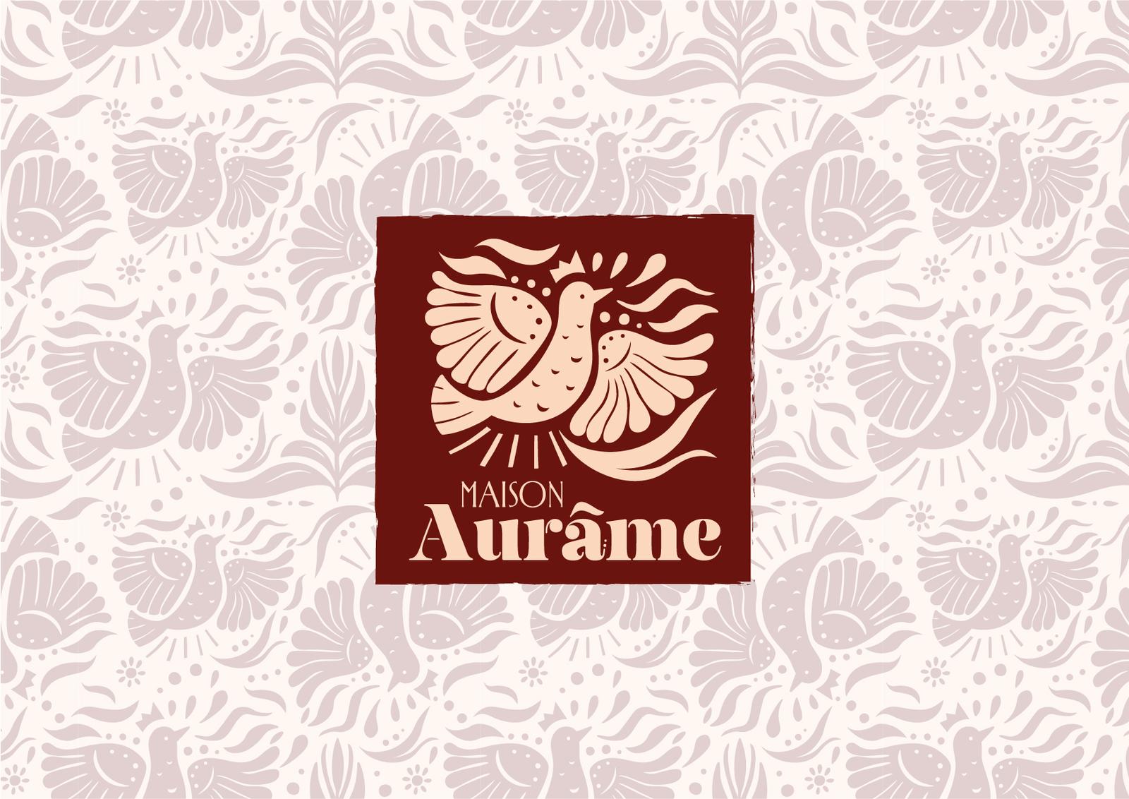 motif graphique maison aurame